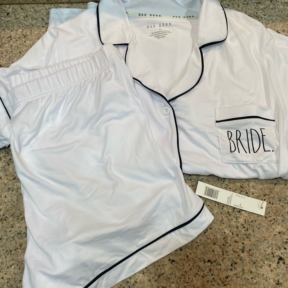 Rae Dunn XL bride pajamas